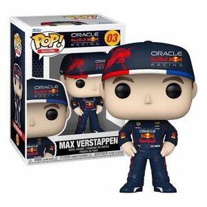 Formula 1 Funko Pop Max Verstappen Racing In UV Premium Pop! Protector Hard Case
